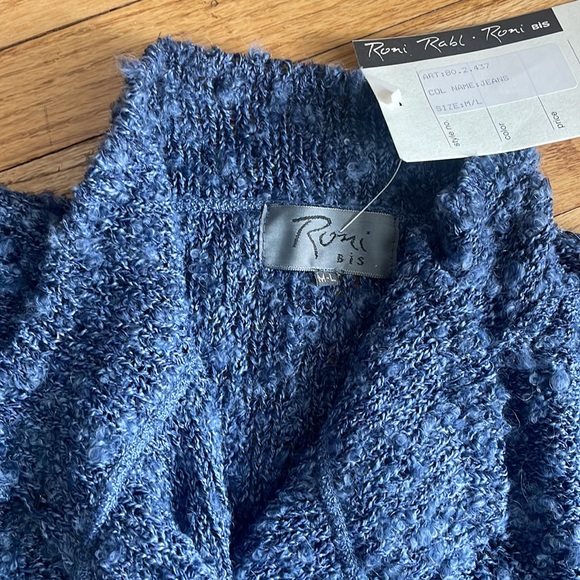 NWT Roni Bis Boucle Cardigan - Picture 4 of 6